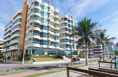 Apartamento mobiliado, 03 quartos c/suíte, 02 vagas, beira-mar praia central em itapema sc