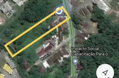 Área total de terreno 6.400m²,  casa investimento, em são francisco do sul sc