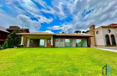 Casa 04 suítes, semi mobiliada, em condomínio lage de pedra em canela rs