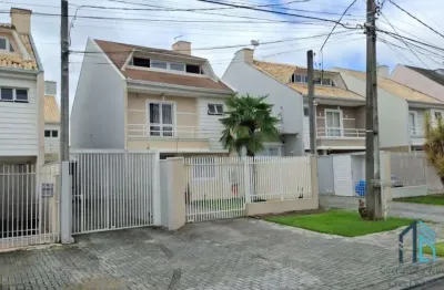 Sobrado lindo, 03 quartos c/suíte, sacada, 04 vagas, no jardim das américas em curitiba pr