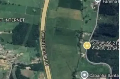 Terreno em biguaçu - sc, com 140mil m2, 04 frentes, 2 frentes para a br.