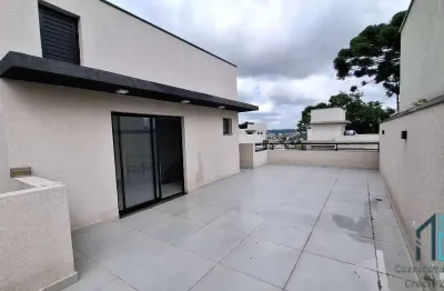 Sobrado 03 suítes, com ático, terraço, em condomínio no pilarzinho em curitiba pr
