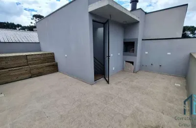Sobrado 04 quartos c/suíte, ático, terraço com churrasqueira, no santa cândida em curitiba pr
