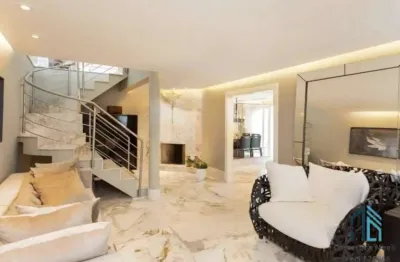Casa em condomínio, 04 quartos sendo 03 suítes, piscina, área de lazer, em santa felicidade curitiba pr