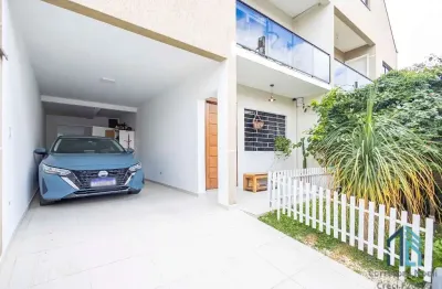 Sobrado lindo a venda 03 quartos c/suíte, 02 vagas no campo comprido em curitiba pr