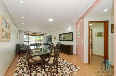 Apartamento mobiliado, 03 quartos c/suíte + quarto empregada, 02 vagas no bacacheri em curitiba pr