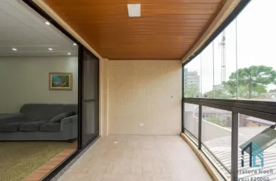 Apartamento mobiliado, 03 quartos c/suíte + quarto empregada, 02 vagas no bacacheri em curitiba pr