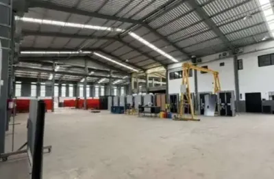 Barracão industrial à venda, fábrica 100% equipada, regularizada, bairro eucaliptos em fazenda rio grande pr