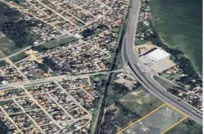 Terreno comercial/industrial, para grande empreendimentos, frente br-101 em laguna - sc