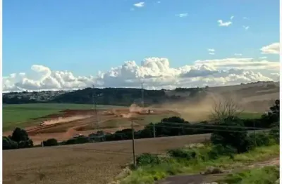Terreno a venda 200 mil m², em polo industrial, 10 km do centro de ponta grossa pr