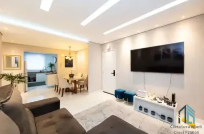 Apartamento reformado, 02 quartos c/suíte, 02 vagas, no bacacheri em curitiba pr