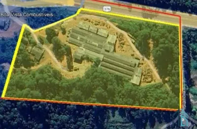 Terreno com 42.000m2, as margens da rodovia do Café, entre Curitiba e Londrina, em Ortigueira -PR,