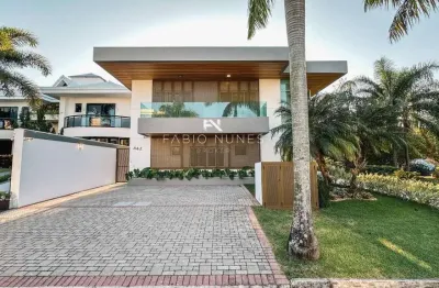Casa de condomínio à venda, no del lago, , barra da tijuca, com 5 quartos, 550,00m²