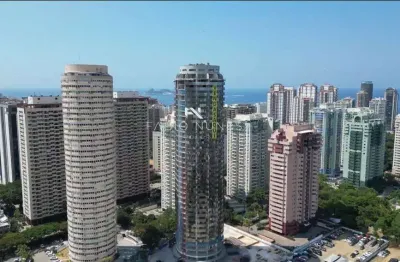 Studio à venda, no niemeyer 360° residences,  em rio de janeiro, barra da tijuca, com 1 quarto, 40,00m²
