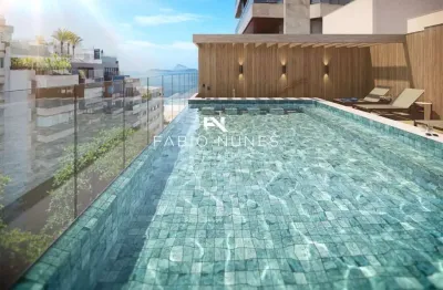 Double suite à venda, no guilhem mozak,  em rio de janeiro, leblon, com 2 quartos, 44,70m²
