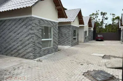 Casa à venda, 56 m² por r$ 365.250,00 - balneario praia gande - matinhos/pr