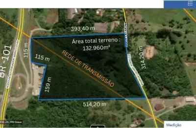 Terreno no itinga com 0 quartos para venda, 132960 m²