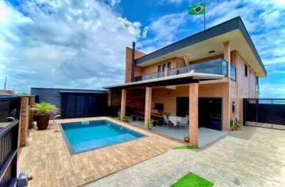 Casa com 6 quartos à venda na Rua ÁUstria, 89, Praia do Ervino, São Francisco do Sul