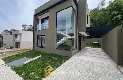 Sobrado com 3 quartos em condomínio á venda no campo pequeno/colombo.