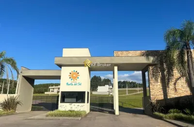 Terreno/lote em condominio fechado á venda no centro de mandirituba.
