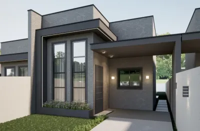 Casa em condomínio fechado com 3 quartos à venda na Rua Buenos Aires, 525, Jardim Monza, Colombo