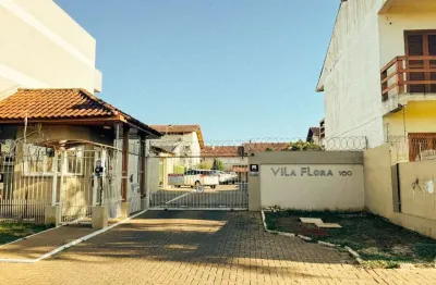Casa em condomínio fechado com 3 quartos à venda na rua doutor tancredo neves, 160, fátima, canoas, 93 m2 por r$ 375.000