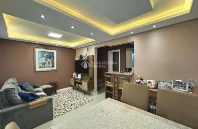 Casa em condomínio fechado com 3 quartos à venda na dos guamirins, 303, igara, canoas, 107 m2 por r$ 415.000