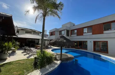 Casa em condomínio fechado com 4 quartos à venda na rua reverendo gelson dos santos castro, 886, rio tavares, florianópolis, 517 m2 por r$ 7.500.000