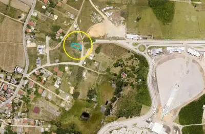 Terreno à venda na servidão lealcina maria joaquim pedro, 100, zona rural, garopaba, 323 m2 por r$ 250.000