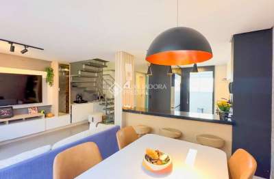 Casa em condomínio fechado com 3 quartos à venda na rua sagrado coração de jesus, 811, morro das pedras, florianópolis, 95 m2 por r$ 1.290.000