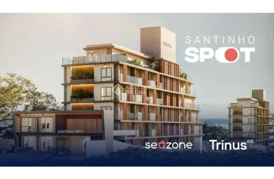 Apartamento com 1 quarto à venda na estrada vereador onildo lemos, 1937, ingleses do rio vermelho, florianópolis, 24 m2 por r$ 398.726