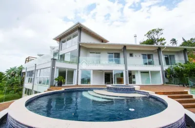 Casa em condomínio fechado com 5 quartos à venda na rodovia haroldo soares glavan, 4450, cacupé, florianópolis, 1220 m2 por r$ 15.000.000