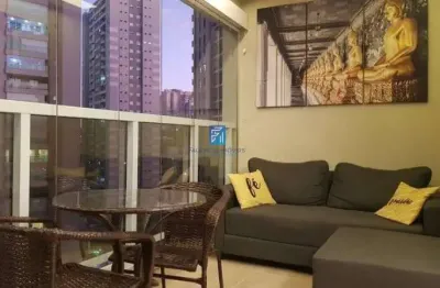 Apartamento mobiliado à venda, no bosque das juritis