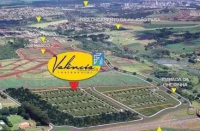 Terreno a venda com 262m² no condomínio valência túria