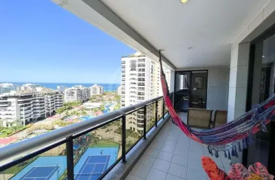 Apartamentos a venda  condomínio waterways barra da tijuca avenida lucio costa