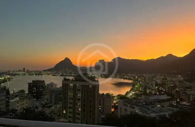 Cobertura triplex com 4 suítes à venda no humaitá - rio de janeiro/rj, zona sul