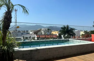 Cobertura duplex à venda no recreio dos bandeirantes com 3 suítes, 4 vagas e 352m².