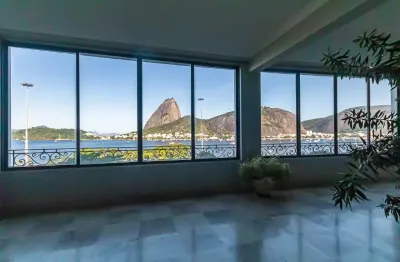 Lindo apartamento de 525m² com vista cartão postal à venda no flamengo