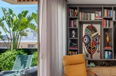 Cobertura duplex vista cristo de 234m² com 4 suítes e 2 vagas à venda botanique 211 jardim botânico