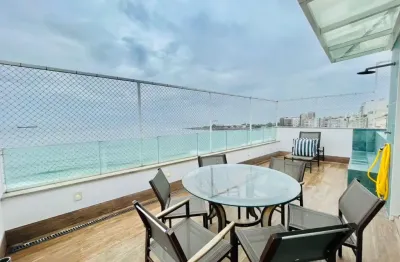 Cobertura duplex reformada de 338m² com vista mar e 3 suítes à venda na av atlântica copacabana