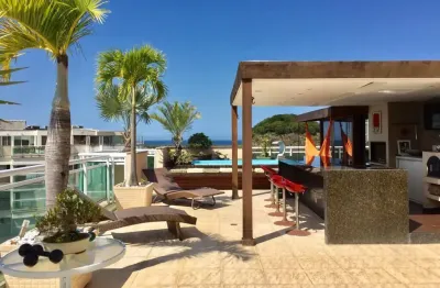 Coberturas a venda na barra da tijuca, 4 quartos; 2 suites; 2 vagas; condomínio blue vision – blue das américas, localizado na rua césar lattes