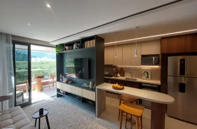 Apartamentos com 2 quartos (all suites) à venda na barra da tijuca, 2 quartos; 1 suite; 1 vagas, condomínio astra ilha pura, localizado na avenida avenida abraham medina.