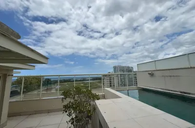 Coberturas 4 suites a venda na barra da tijuca condomínio riserva uno, vista mar