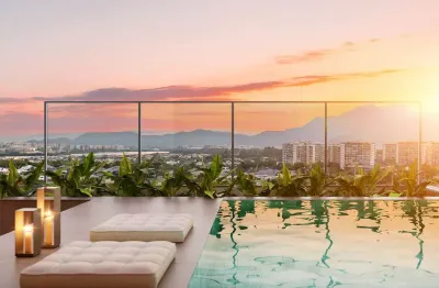 Cobertura linear 3 quartos a venda na barra da tijuca, 168m2, epic golf residence, golf olimpico