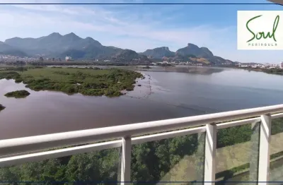 Apartamento com 3 quartos 2 suites à venda, 151m² - peninsula - barra da tijuca