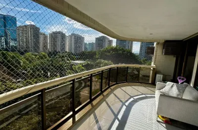 Apartamento com 3 quartos para vender peninsula green bay, 157m2, barra da tijuca, avenida das acácias