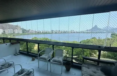 Apartamento com 4 quartos na av epitácio pessoa lagoa rj