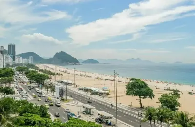 Apartamento frontal com 4 quartos e  353m² na av atlântica