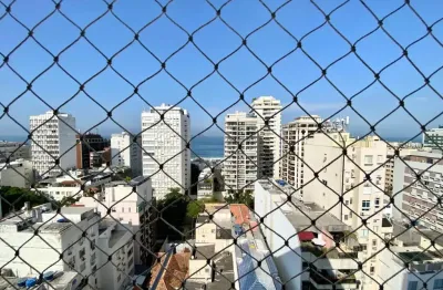 Apartamento em andar alto com 3 quartos e vista livre à venda na visconde de pirajá ipanema