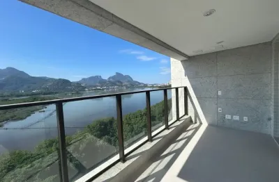 Apartamentos 2 quartos para vender na barra da tijuca localizado na rua dos jacarandás da península, 2 quartos; 2 suites; 1 vaga. condomínio be peninsula.